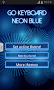 GO Keyboard Neon Blue - Imagen 3