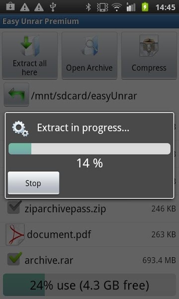 unrar android unrar android