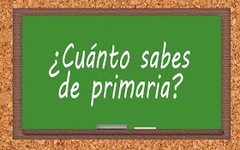 Imagen ¿Cuánto sabes de Primaria? 2.9