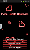 Imagen Neon Hearts Keyboard 1.7