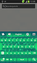 GO Keyboard Green Flame - Imagen 1