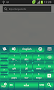 GO Keyboard Green Flame - Imagen 7