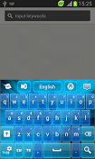 Imagen GO Keyboard Blue Neon Theme 1.4