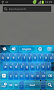 GO Keyboard Blue Neon Theme - Imagen 1