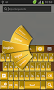 GO Keyboard Gold Theme - Imagen 2