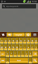 GO Keyboard Gold Theme - Imagen 5