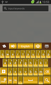 Imagen GO Keyboard Gold Theme 1.4