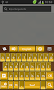 GO Keyboard Gold Theme - Imagen 1