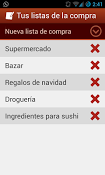 Imagen Listas de Compra 1.1