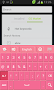 Keyboard Theme Pink Free - Imagen 4