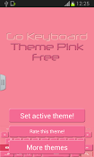 Imagen Keyboard Theme Pink Free 2