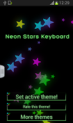Imagen Neon Stars Keyboard 1.9
