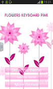Imagen Flowers Keyboard Pink 2