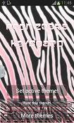 Imagen Neon Zebra Keyboard 1.8
