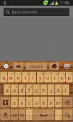 Imagen Wood Keyboard Theme 1.4