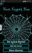 Imagen Neon Keypad Blue 1.9