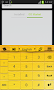 Yellow Keyboard for Android - Imagen 7