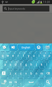 Imagen GO Keyboard Light Blue Free 1.4