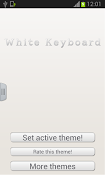 Imagen Keyboard for Android White 1.7