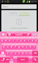 Pink Keyboard For Android - Imagen 1