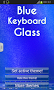 Blue Keyboard Glass - Imagen 1
