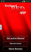 Imagen Keyboard Design Red App 1.9