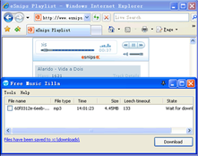 Imagen Free Music Zilla 2.0.0.5