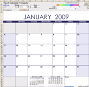 Imagen Excel Calendar Template 1.4.2
