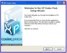 Imagen XP Codec Pack 2.5.1