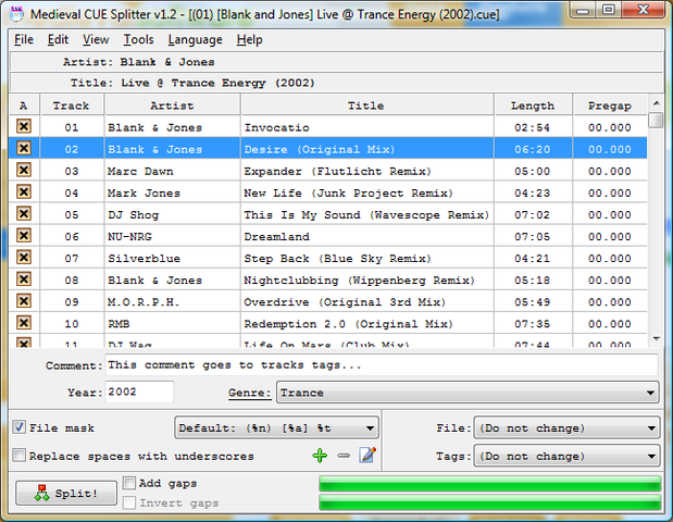 cue splitter 1.2 cue splitter 1.2