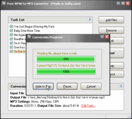 Image Free WMA to MP3 Converter 1.16