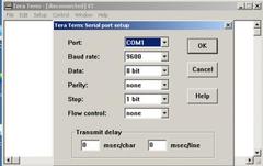 Image Tera Term Pro 2.3