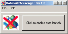 Imagen Hotmail Messenger Fix 1.0
