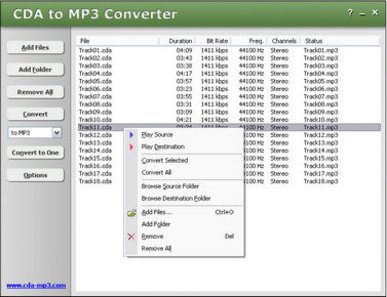 cda to wav file converter