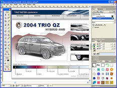 Imagen Adobe FreeHand MX 11.0.2