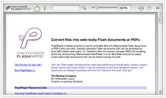Imagen Adobe FlashPaper 2.01