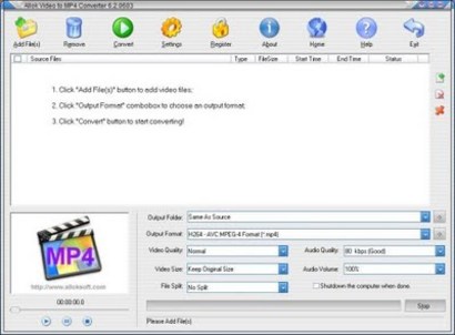TÉLÉCHARGER ALLOK MPEG4CONVERTER ALLOK MPEG4CONVERTER TÉLÉCHARGER