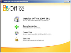 Imagen Microsoft Office 2007 SP1 1
