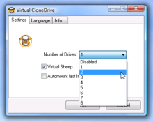 Image Virtual CloneDrive 5.5.2.0