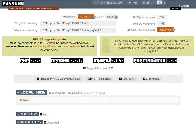 TÉLÉCHARGER EASY PHP 5.3.3.1 EASY 5.3.3.1 TÉLÉCHARGER PHP