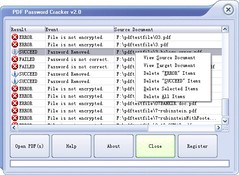 Image PDF Password Cracker Pro 3.0