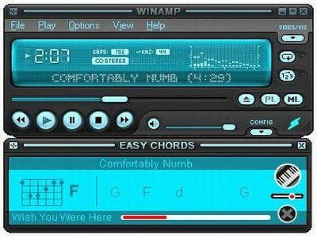 easy note winamp for windows 7