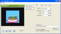 Image GIF to AVI SWF Converter 1.9