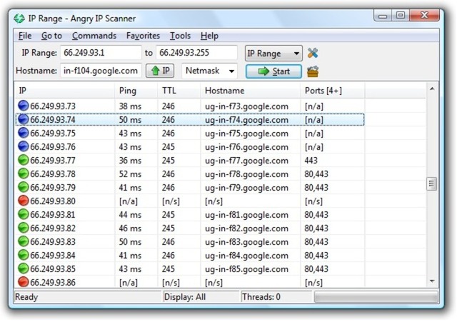 angry ip scanner homepage