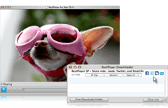 Image RealPlayer para Mac OS X 10