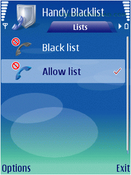 Image Handy Blacklist para Symbian S60 1