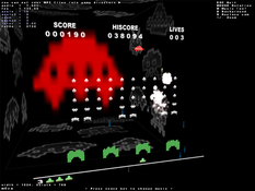 Imagen Space Invaders OpenGL 0.6.1
