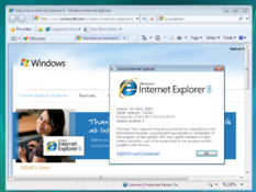 Imagen Internet Explorer 8 8.0.6001.18702