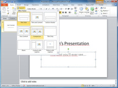 Image Microsoft PowerPoint 2010 2010