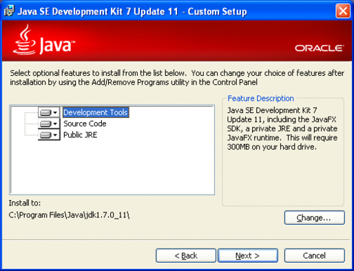 Java install versions